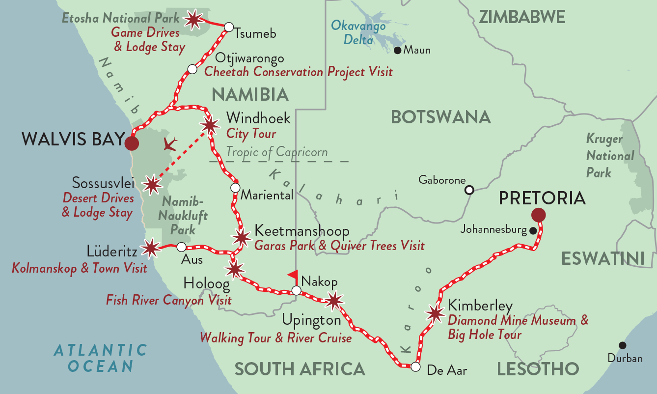 Map-NAMIBIA